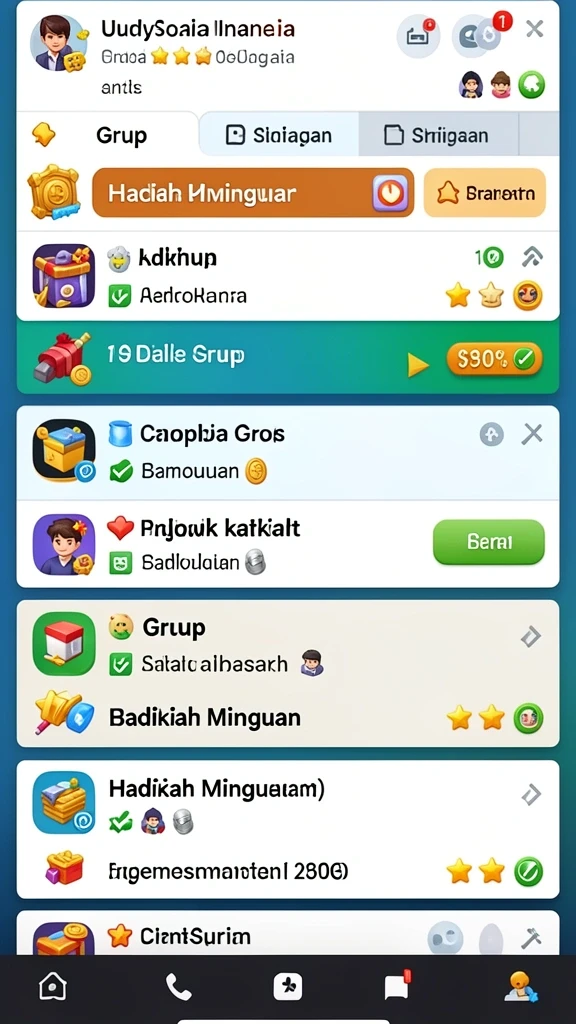 Tangkapan layar menampilkan mode multiplayer yang seru dan kompetitif.