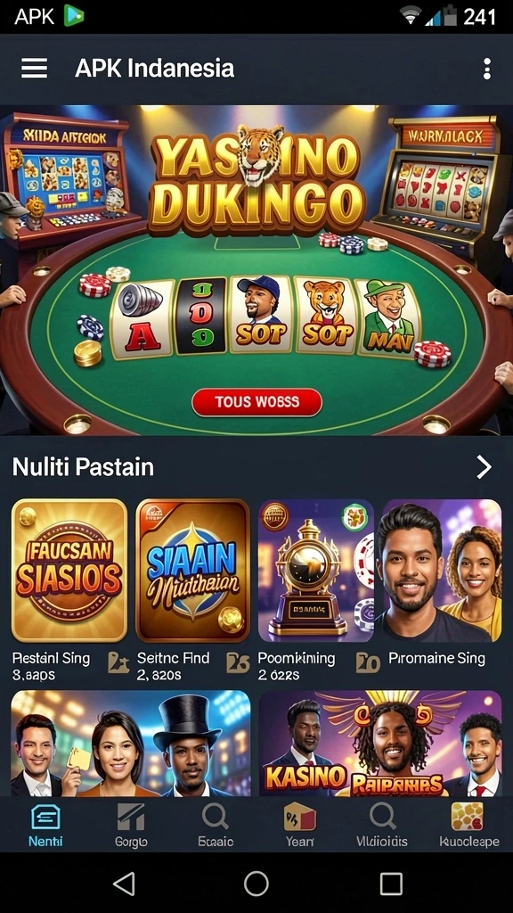 Pertarungan seru melawan musuh dalam permainan.