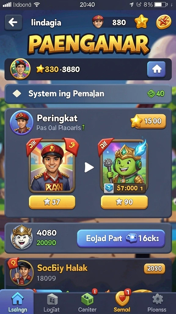 Tampilan antarmuka yang intuitif dan mudah digunakan.