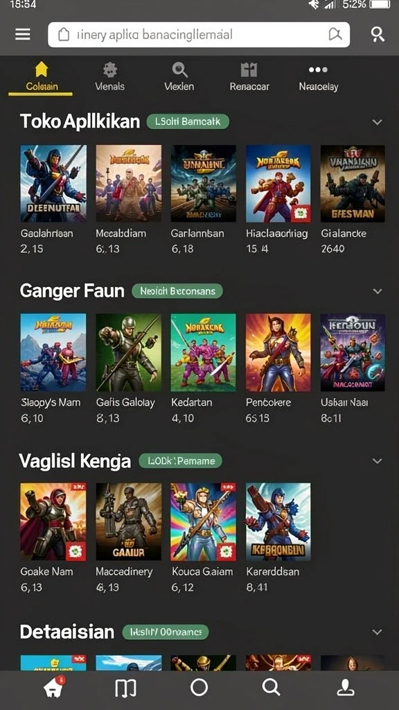 Tangkapan layar menampilkan karakter utama dalam aksi.