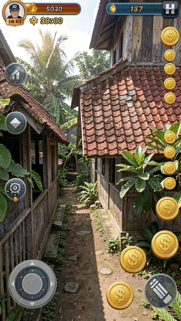 Screenshot dari mode multiplayer yang seru.