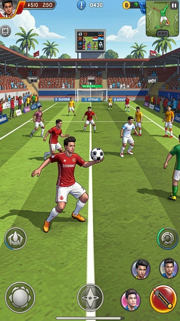 Screenshot memperlihatkan momen kolaborasi dalam mode multiplayer.