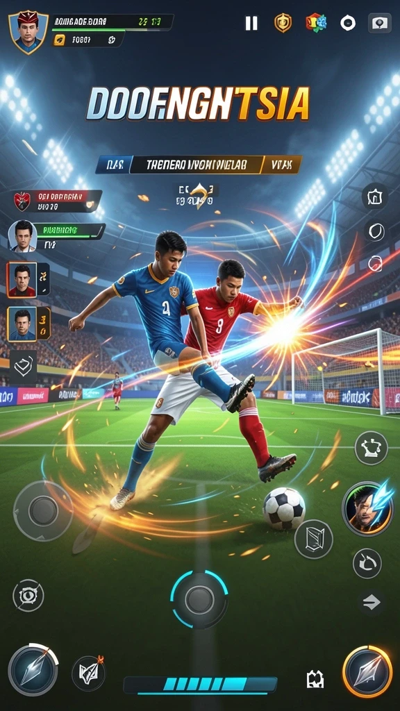 Menampilkan pemandangan indah dari dunia game.