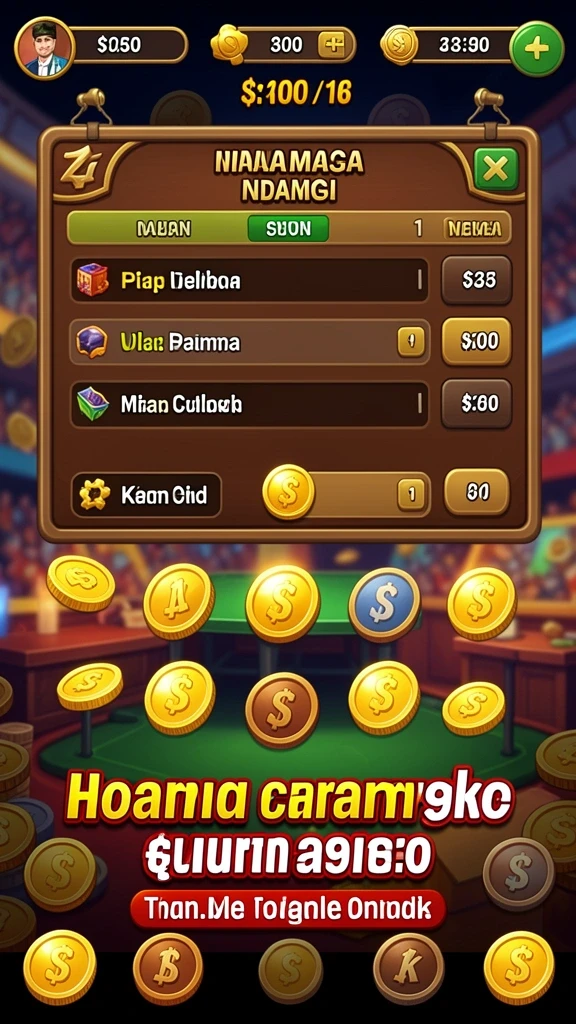 Tampilan antarmuka pengguna yang intuitif dan menarik.