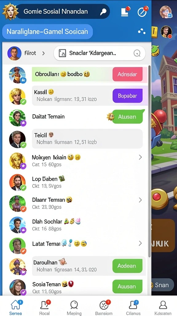 Tampilan grafik yang menakjubkan dalam AN777.