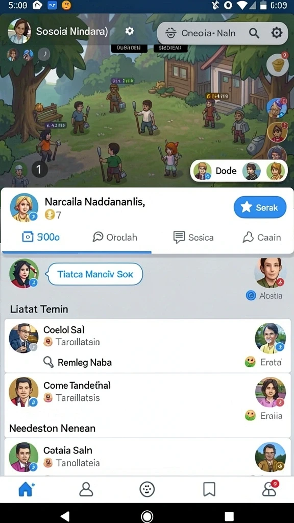 Antarmuka pengguna yang menarik dan intuitif.