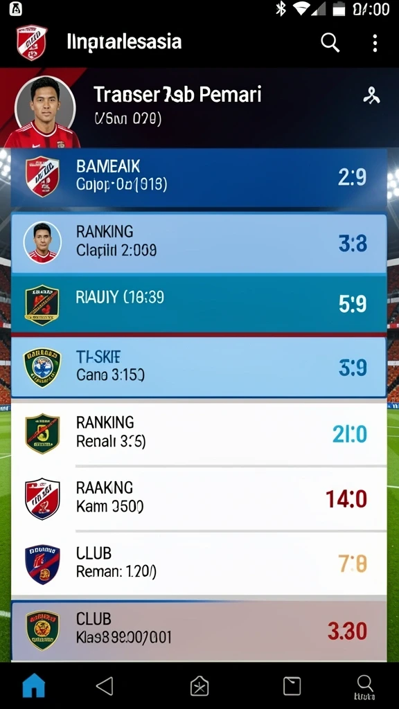 Screenshot menunjukkan berbagai karakter yang bisa dipilih.