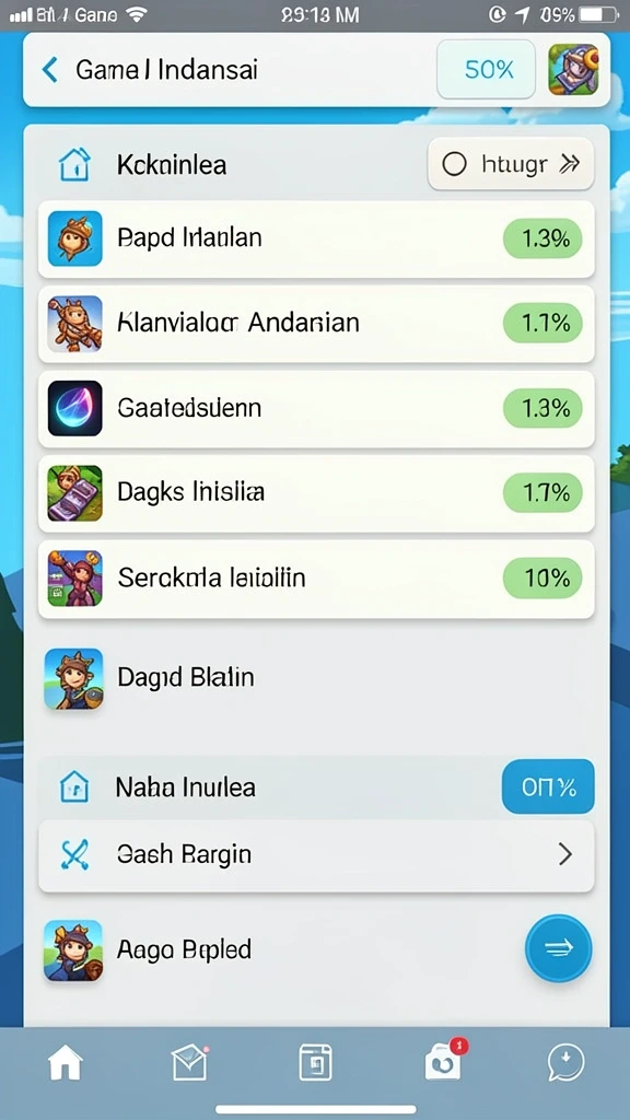 Tangkapan layar menunjukkan aksi pertandingan yang mendebarkan.