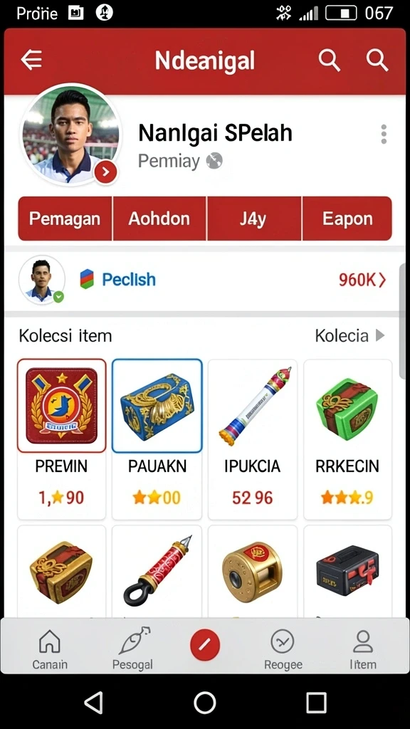 Tampilan antarmuka yang ramah pengguna.