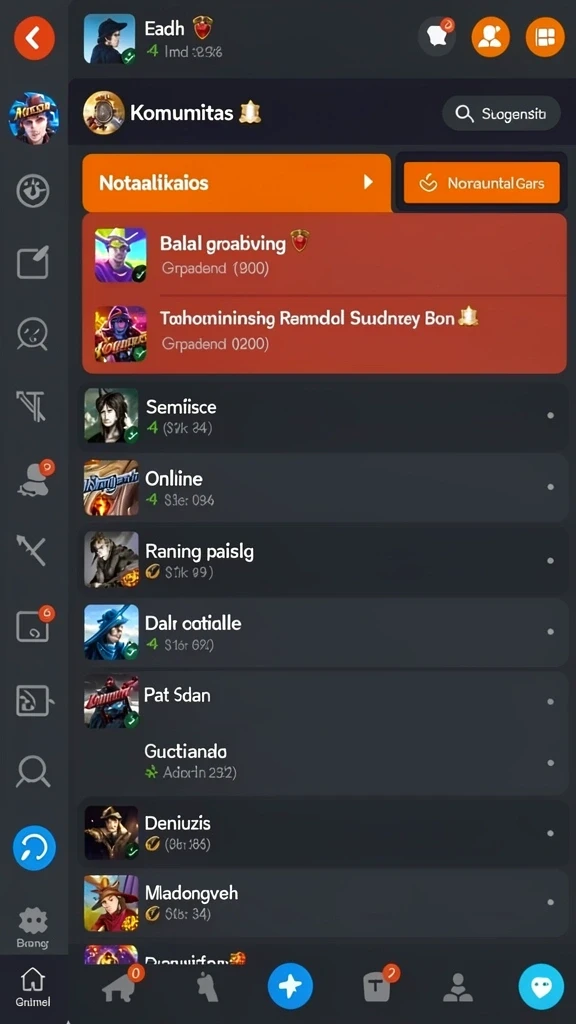 Fitur mode permainan yang beragam untuk pemain.