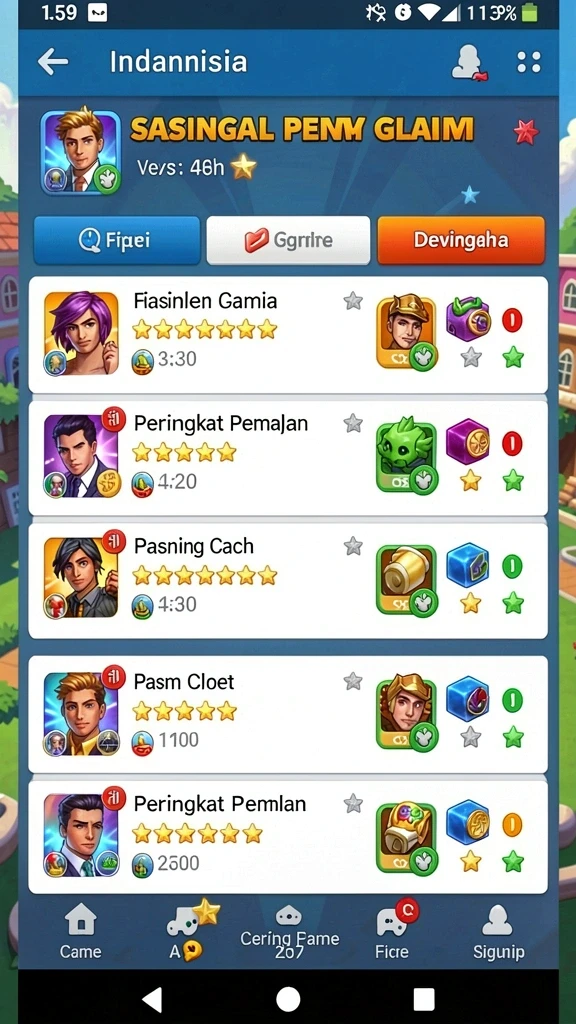 Interaksi antarpemain yang menyenangkan dan bersahabat.