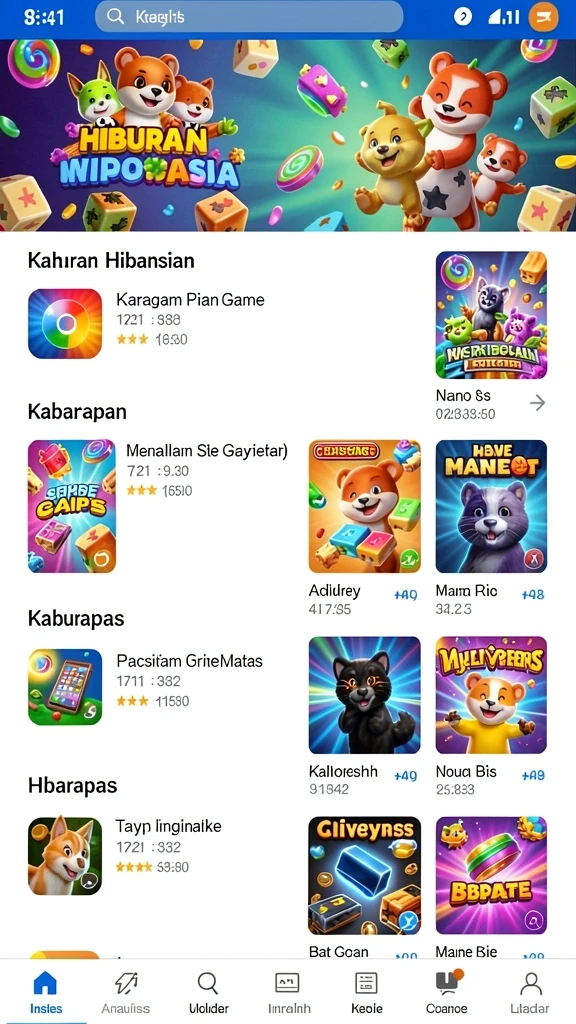 Beragam pilihan tema slot yang mengasyikkan.