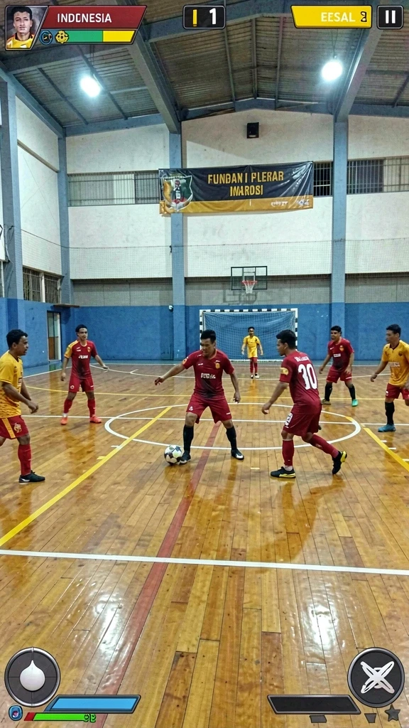 Momen penuh tantangan saat melawan bos.