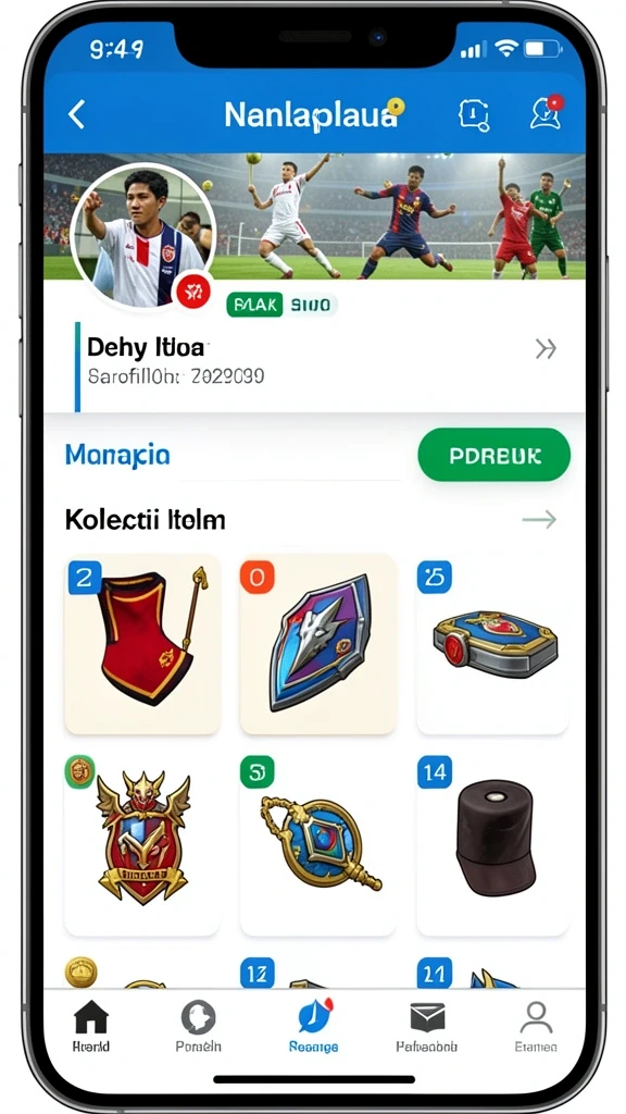 Screenshot menampilkan tantangan harian yang menarik.