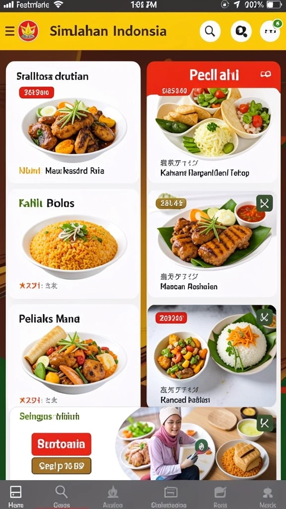 Screenshot menunjukkan tampilan awal permainan yang memikat.