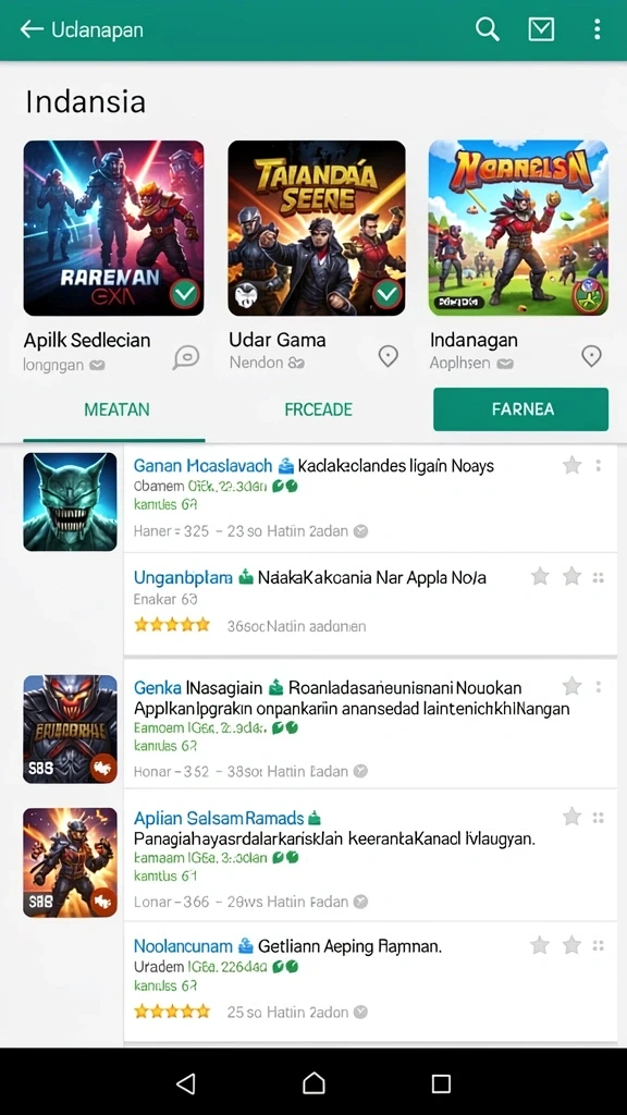 Tampilan antarmuka yang menarik dan intuitif.