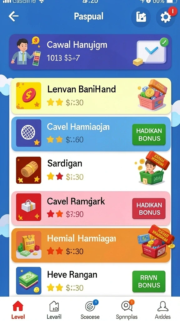 Screenshot menampilkan karakter utama dalam aksi.