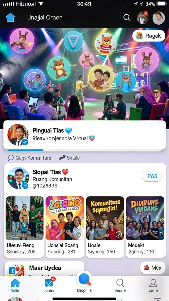 Screenshot memperlihatkan dunia yang sangat indah dan mendetail.