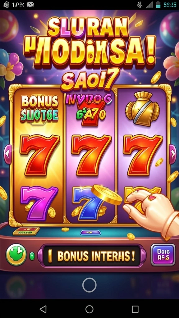 Tampilan awal game yang menarik dan intuitif.