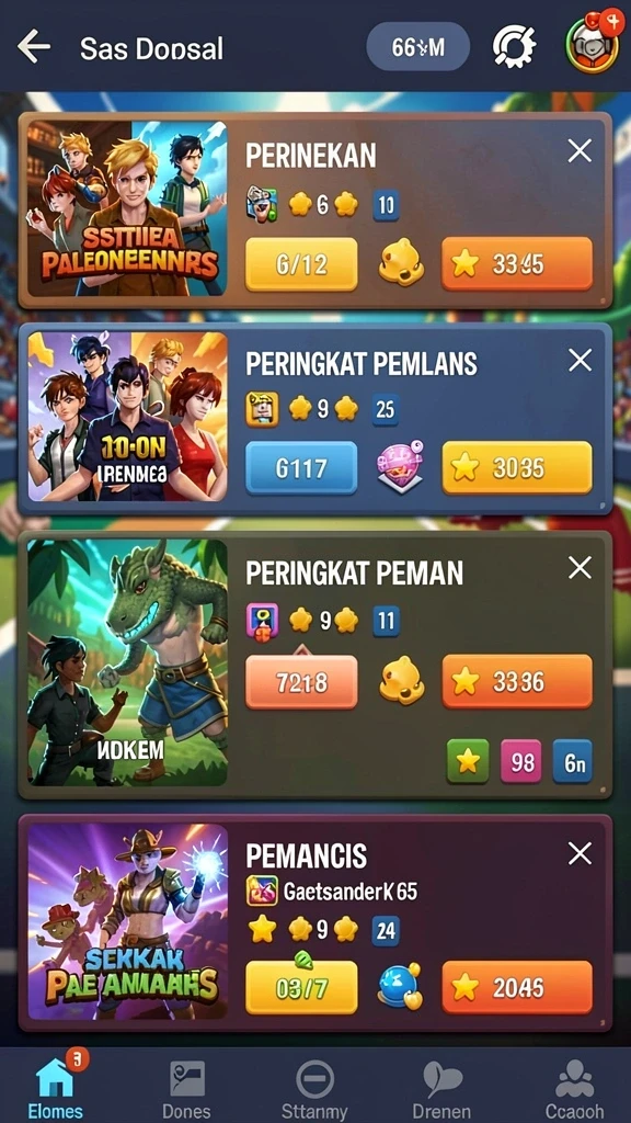 Level baru yang menantang untuk pemain berpengalaman.