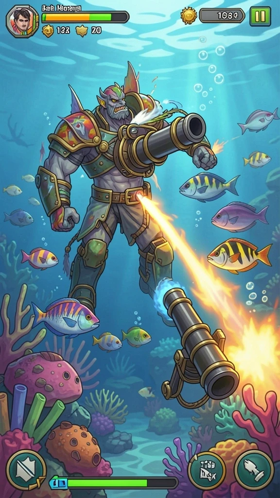 Screenshot menunjukkan suasana multiplayer yang menyenangkan.