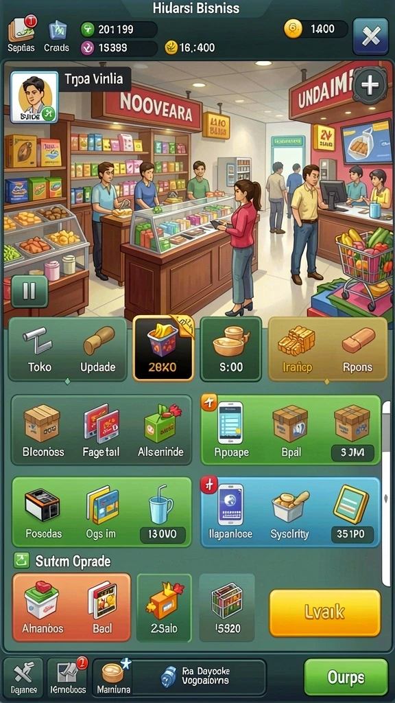 Sistem reward yang memberikan hadiah menarik setiap level.