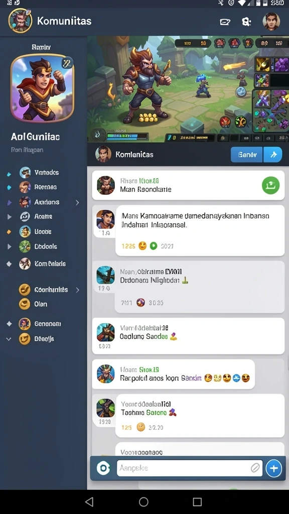 Gambaran dunia fantasi yang imersif dan menakjubkan.
