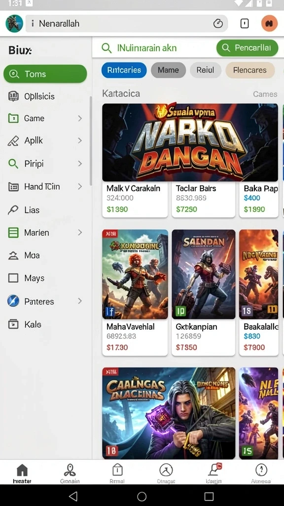 Tangkapan layar menampilkan karakter utama dalam aksi.