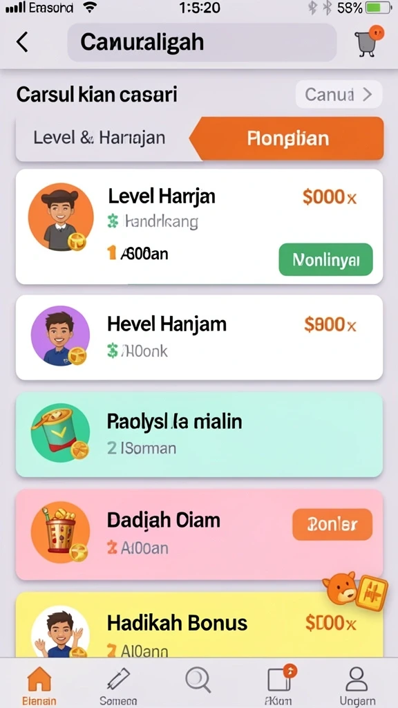 Tampilan antarmuka yang intuitif dan mudah digunakan.