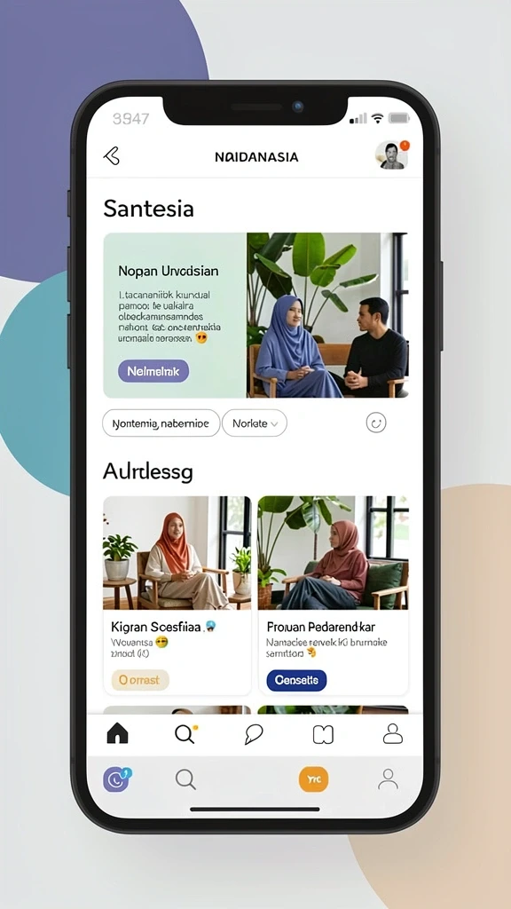 Tampilan antarmuka yang modern dan menarik.