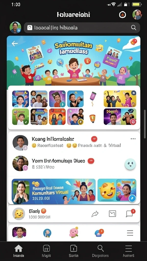Beragam pilihan permainan yang menghibur.
