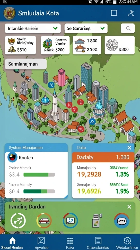 Grafik yang memukau dan efek suara yang realistis.