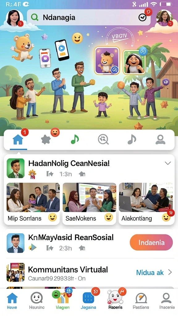 Karakter-karakter unik dengan kemampuan khusus.