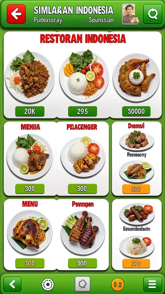 Adegan epik dalam dunia petualangan yang menantang.