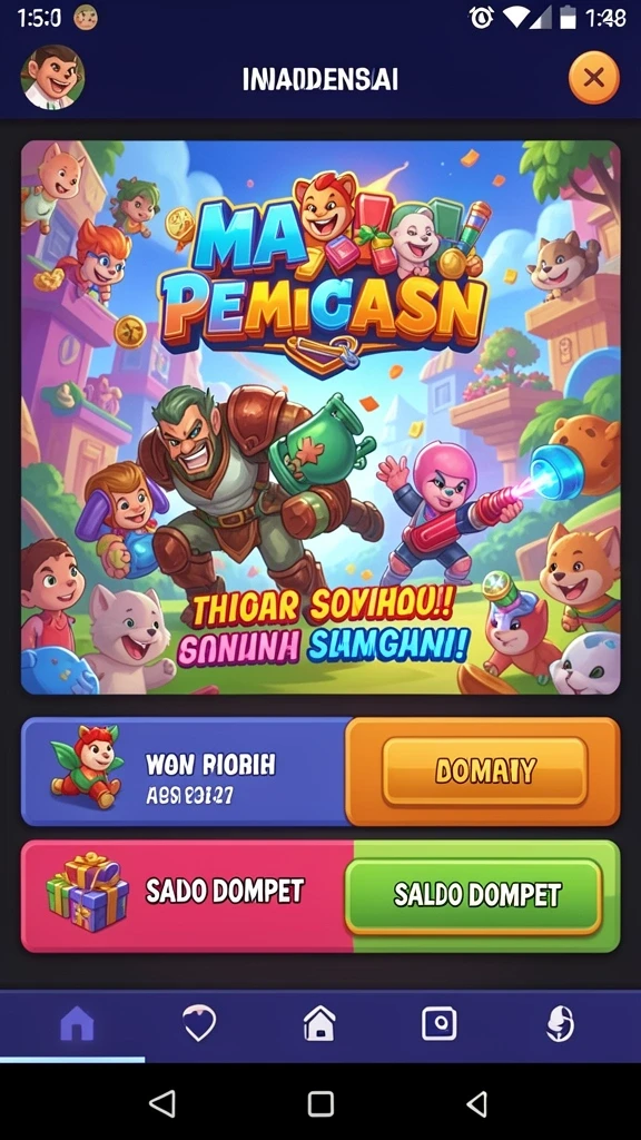 Tampilan antarmuka yang modern dan menarik.