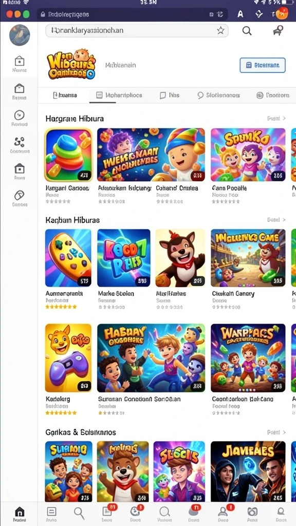 Pengguna berinteraksi dalam mode multiplayer seru.