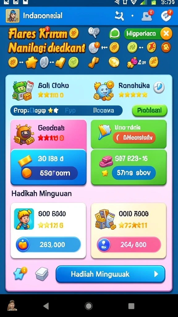 Fitur multiplayer yang seru dan kompetitif.