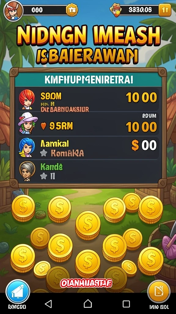 Tampilan level baru yang menantang.