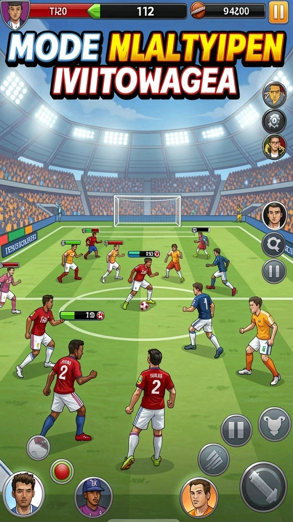 Gambaran fitur sosial yang memungkinkan interaksi pemain.