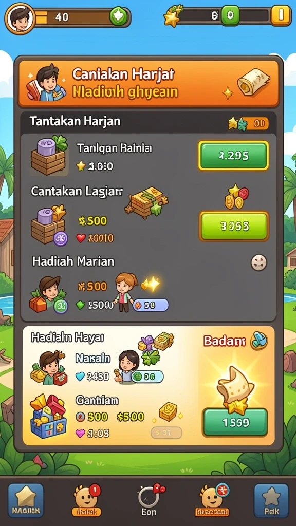 Misi seru yang penuh tantangan dan aksi.