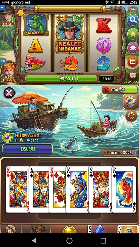 Tampilan menarik dari antarmuka permainan SLOT138.