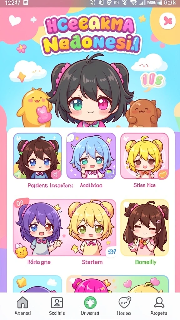 Tangkapan layar mini-game aksi yang seru.