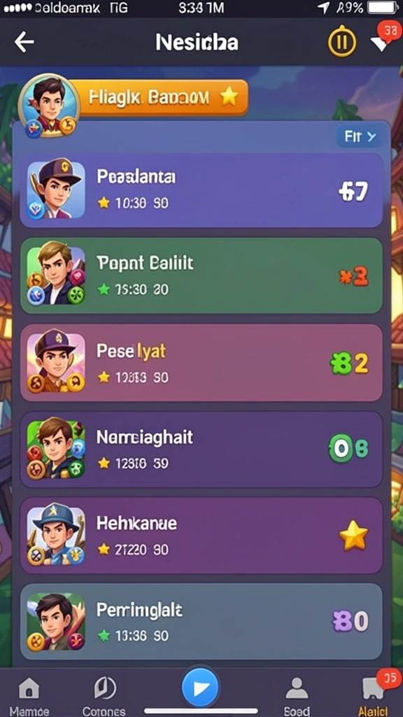 Karakter unik dengan kemampuan spesial.