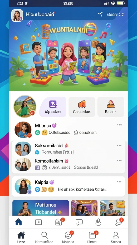 Menampilkan mode permainan yang penuh aksi dan tantangan.