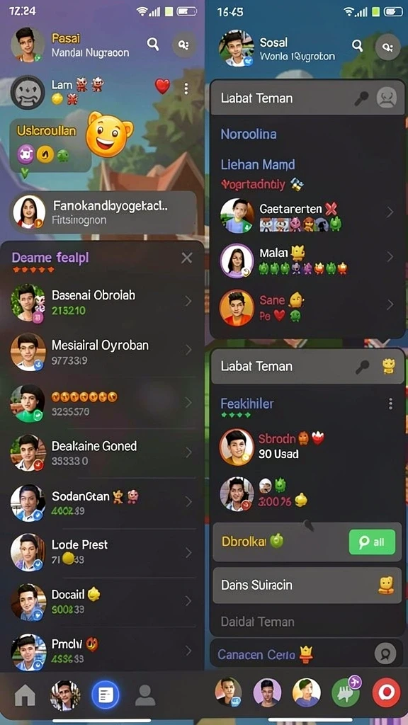 Screenshot level yang menampilkan grafik yang memukau.