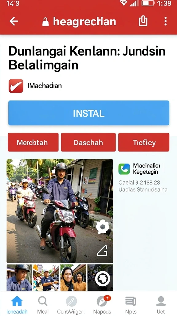 Aksi seru saat bermain di level menantang.