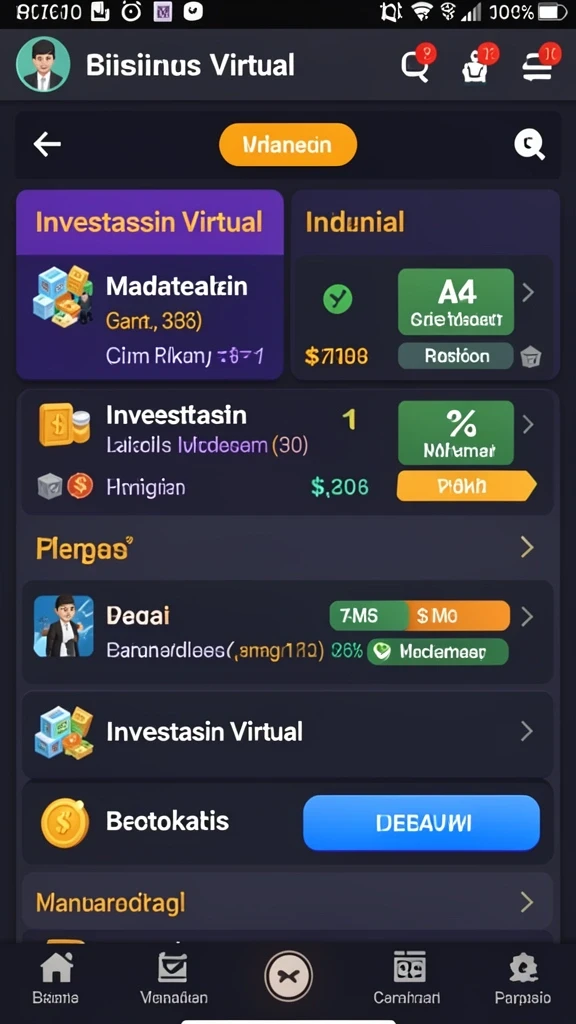 Tampilan antarmuka YOTOGEL yang bersih dan menarik.